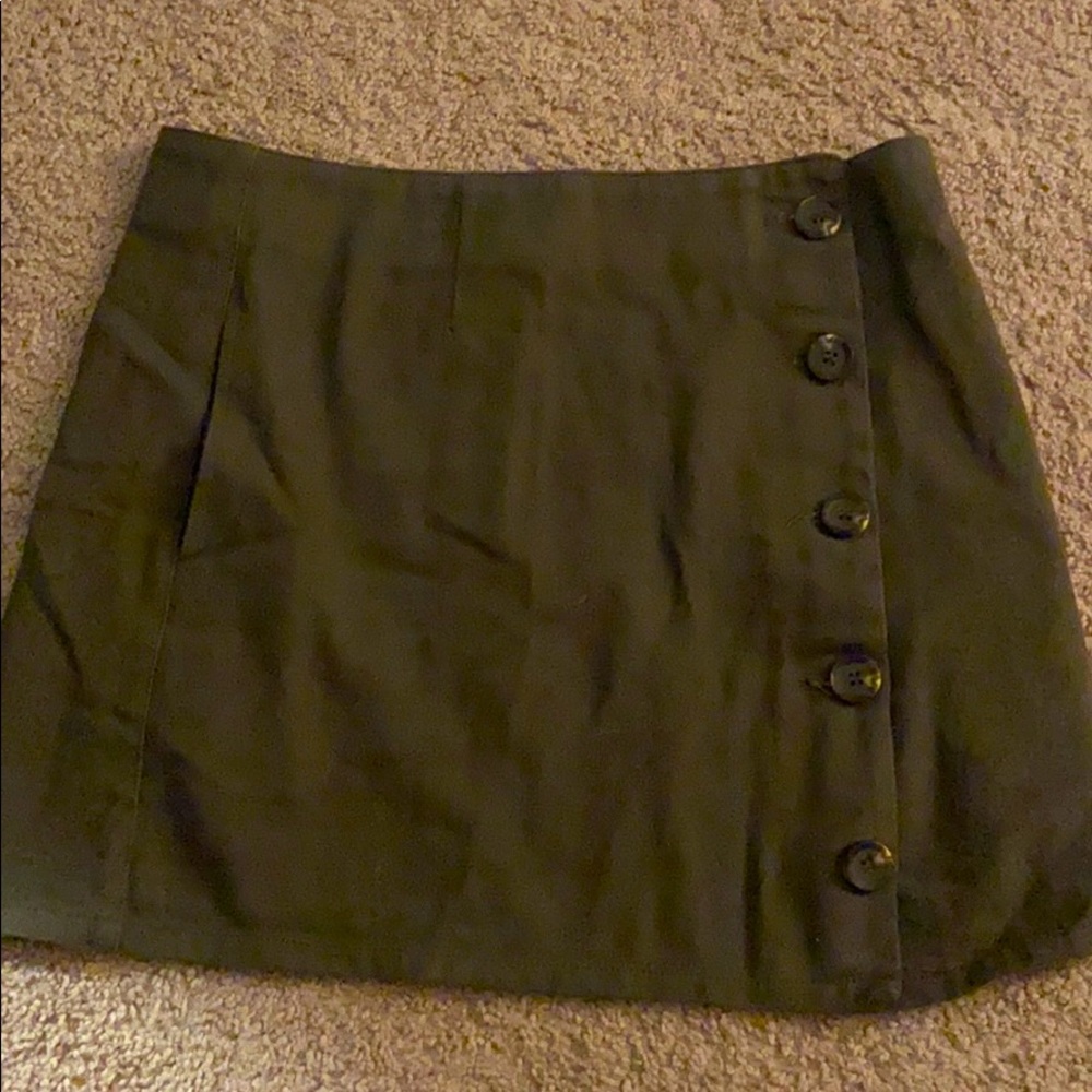 Olive Mini Skirt